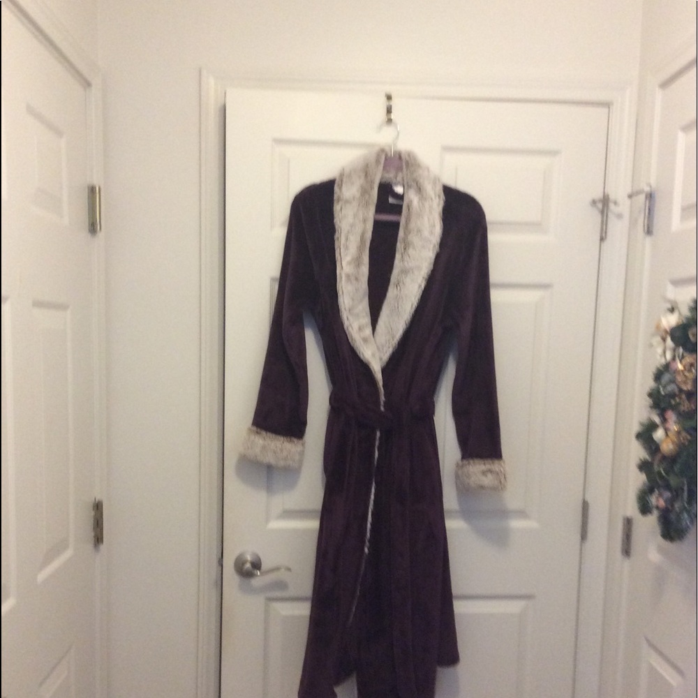 Lovely warm robe.